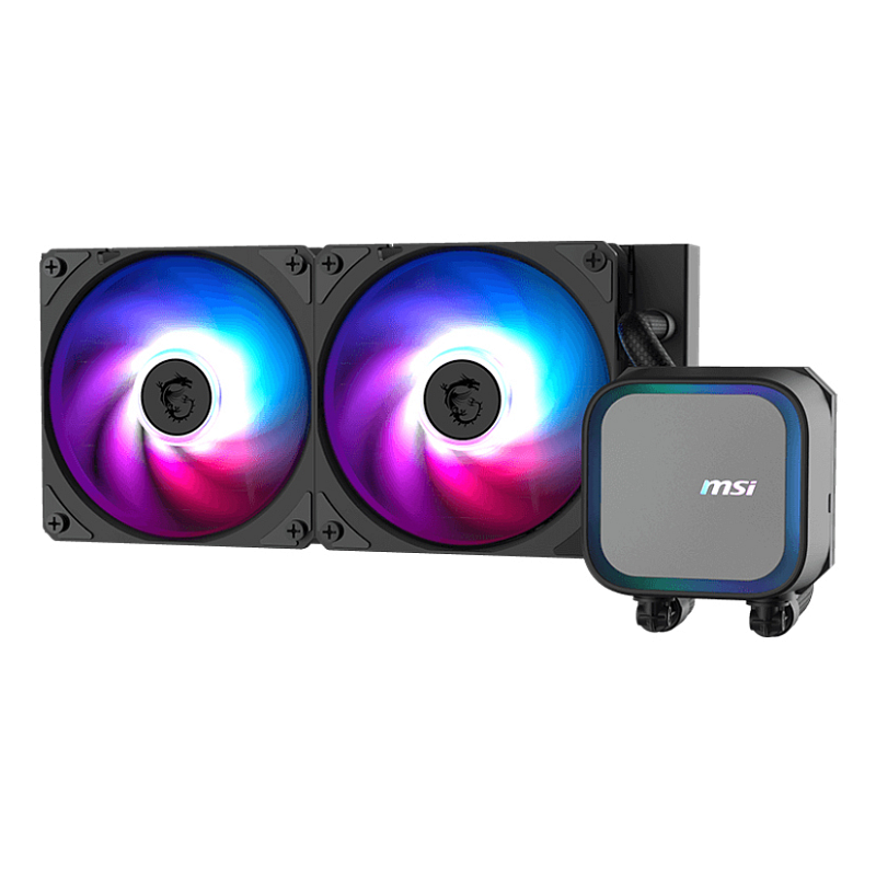 MSI MAG Coreliquid A13 240 Hauptplatine, Prozessor All-in-One-Flüssigkeitskühler 12 cm Schwarz 1 Stück(e)