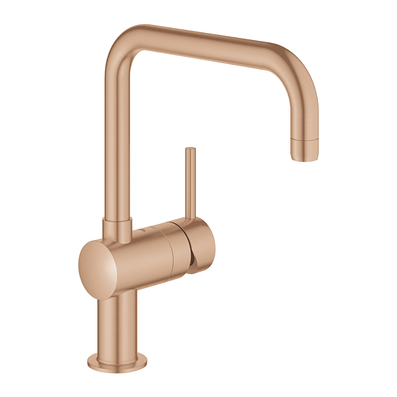 GROHE Minta Gebürsteter Stahl, Roségold