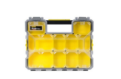 Stanley 1-97-519 Kleinteil/Werkzeugkasten Schwarz, Transparent, Gelb