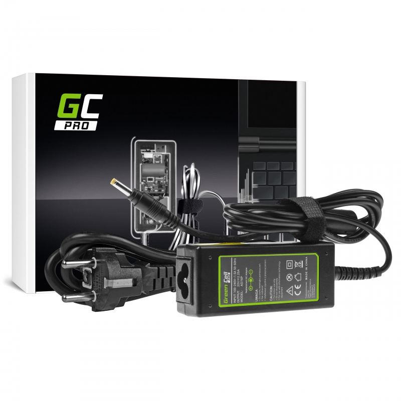 Green Cell AD76P Netzteil & Spannungsumwandler Drinnen 45 W Schwarz