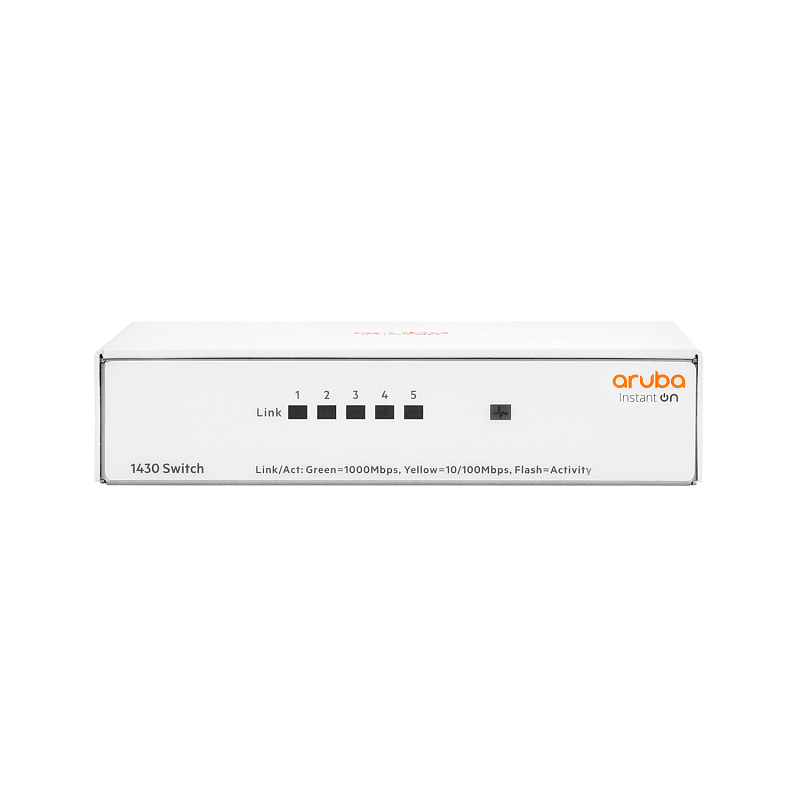 HPE Aruba Networking Aruba Instant On 1430 5G Unmanaged L2 Gigabit Ethernet (10/100/1000) Weiß