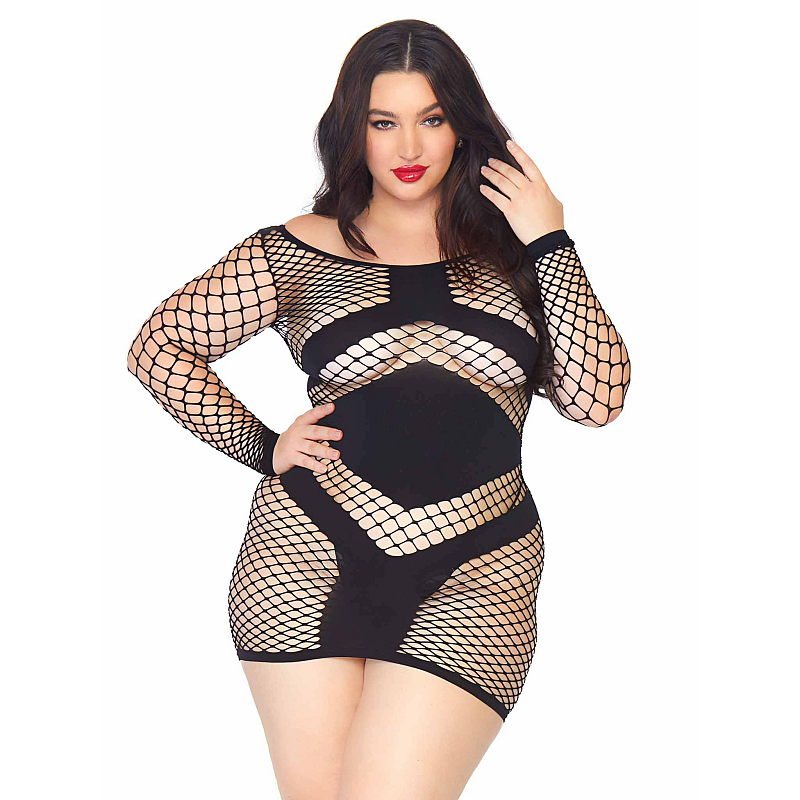 Leg Avenue 86593Q_00107 Wäsche-Set/Bodysuit Schwarz