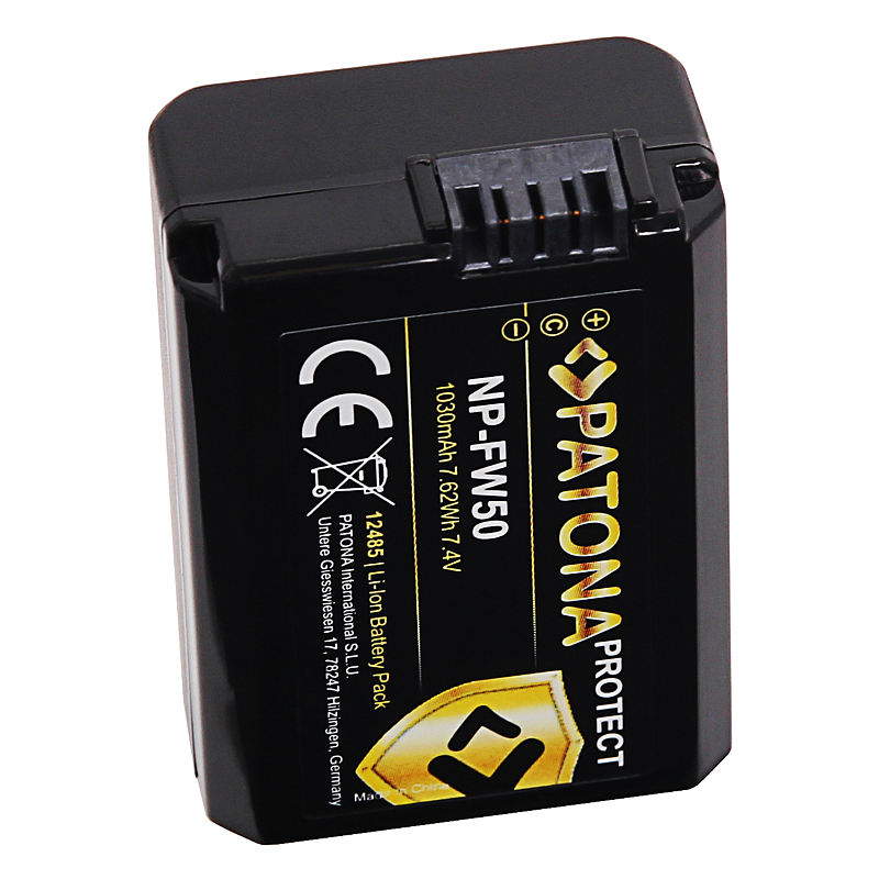PATONA 12485 Kamera-/Camcorder-Akku Lithium-Ion (Li-Ion) 1030 mAh