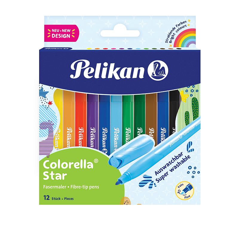 Pelikan 822305 Filzstift Fein Gemischte Farben 12 Stück(e)