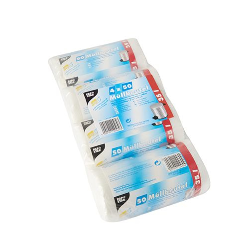 Papstar 12460 Abfallbeutel 35 l Transparent 200 Stück(e)