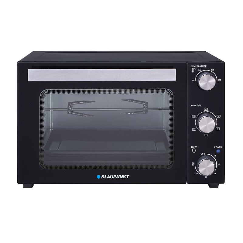 Blaupunkt EOM501 Grillofen 31 l 1500 W Schwarz, Edelstahl