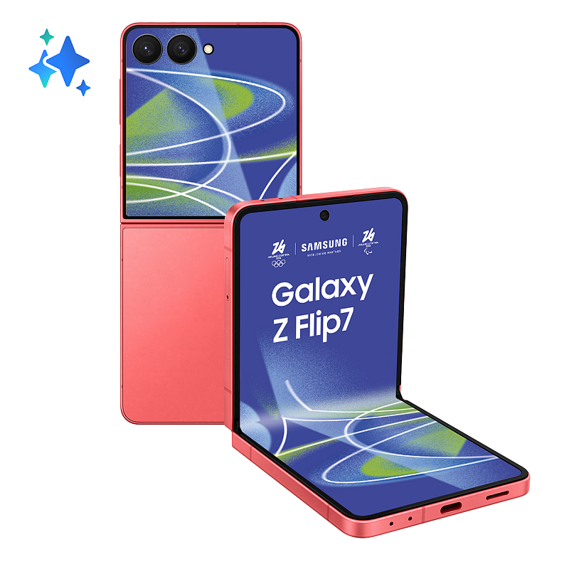 Samsung Galaxy Z Flip7 17,3 cm (6.8") 5G 12 GB 512 GB 4300 mAh Koralle