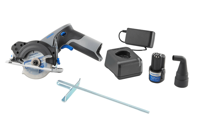 Dremel F013CS12JA Tragbare Kreissägemaschine 8,5 cm Grau, Blau, Schwarz 5000 RPM