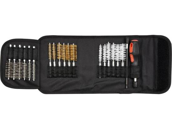 Yato YT-08195 Scrub-Bürste Messing, Nylon, Edelstahl Schwarz, Orange, Weiß