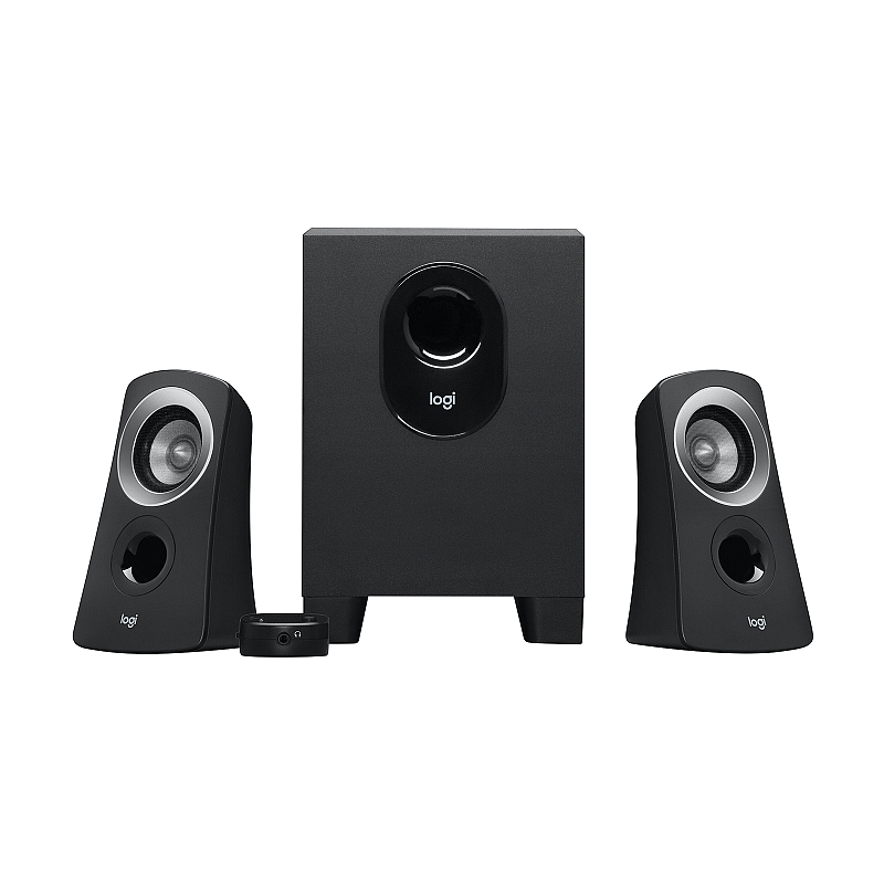 Logitech 980-000413 Lautsprecherset 25 W PC Schwarz 2.1 Kanäle 5 W