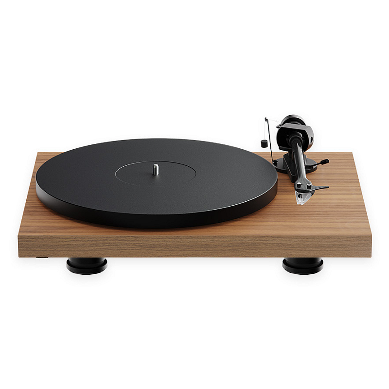 Pro-Ject Debut EVO 2 Audio-Plattenspieler mit Riemenantrieb Walnuss