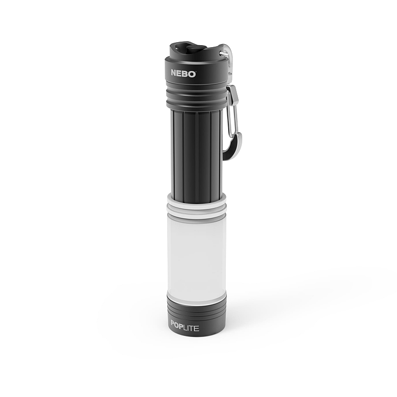 NEBO Poplite Schwarz, Weiß Anhänger-Taschenlampe LED