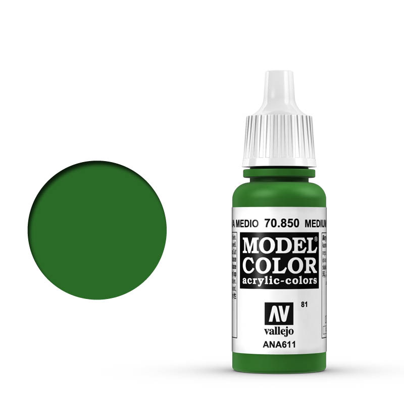 Vallejo 70.850 Acrylfarbe 17 ml Grün Flasche