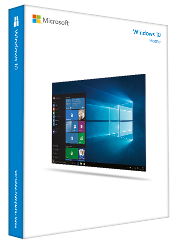 Microsoft Windows 10 Home Vollständig verpacktes Produkt (FPP) 1 Lizenz(en)
