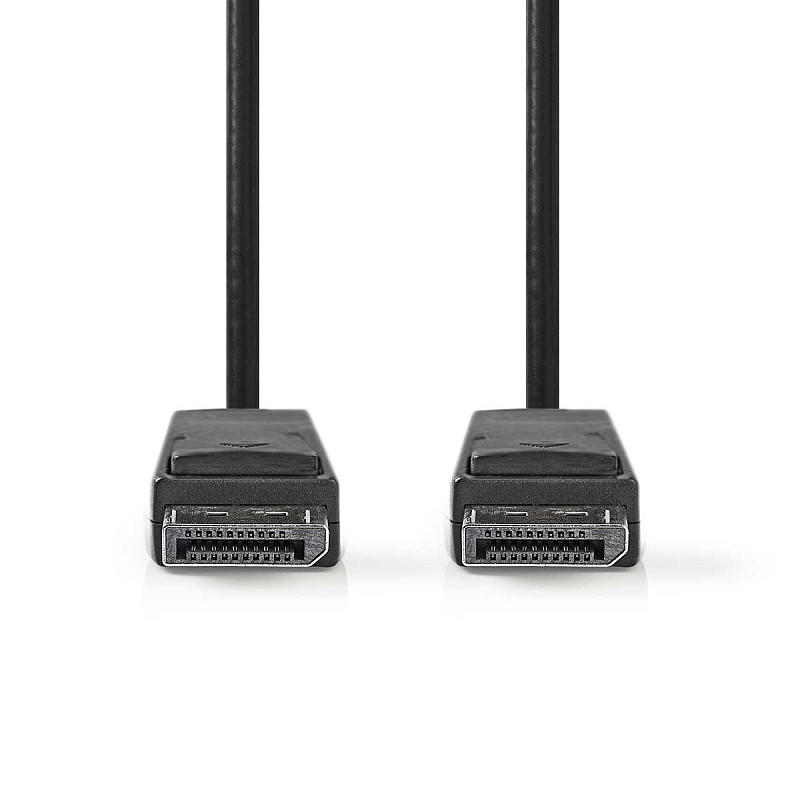 Nedis CCGB37014BK10 DisplayPort-Kabel 1 m Schwarz