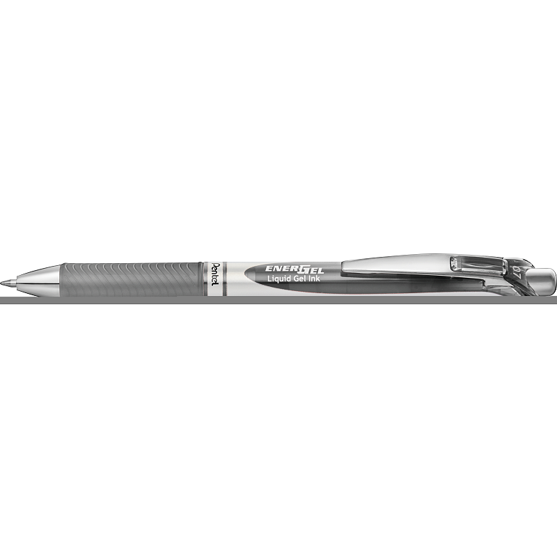 Pentel Energel BL77 Grau Clip-on-Einziehkugelschreiber 1 Stück(e)