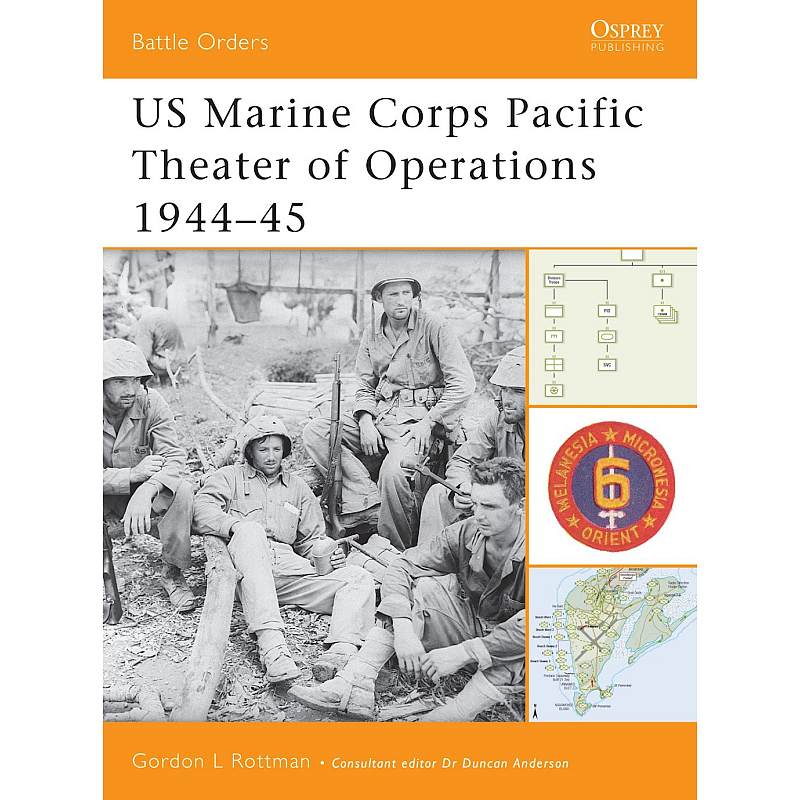 US Marine Corps Pacific Theater of Operations 1944–45 Buch Englisch Taschenbuch 96 Seiten