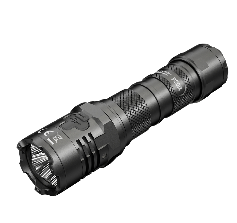Nitecore P20iX Schwarz Taktische Taschenlampe LED