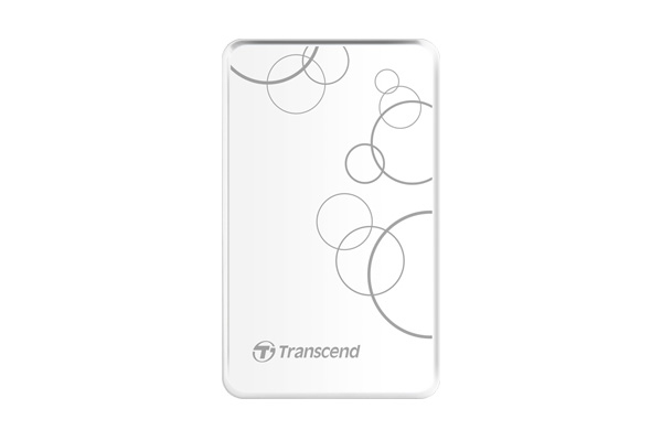 Transcend StoreJet 25A3 Externe Festplatte 2 TB 2.5" USB Typ-A 3.2 Gen 1 (3.1 Gen 1) Weiß