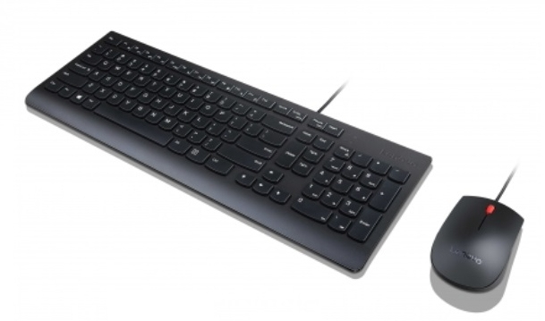 Lenovo 4X30L79901 Tastatur Maus enthalten Universal USB QWERTZ Ungarisch Schwarz