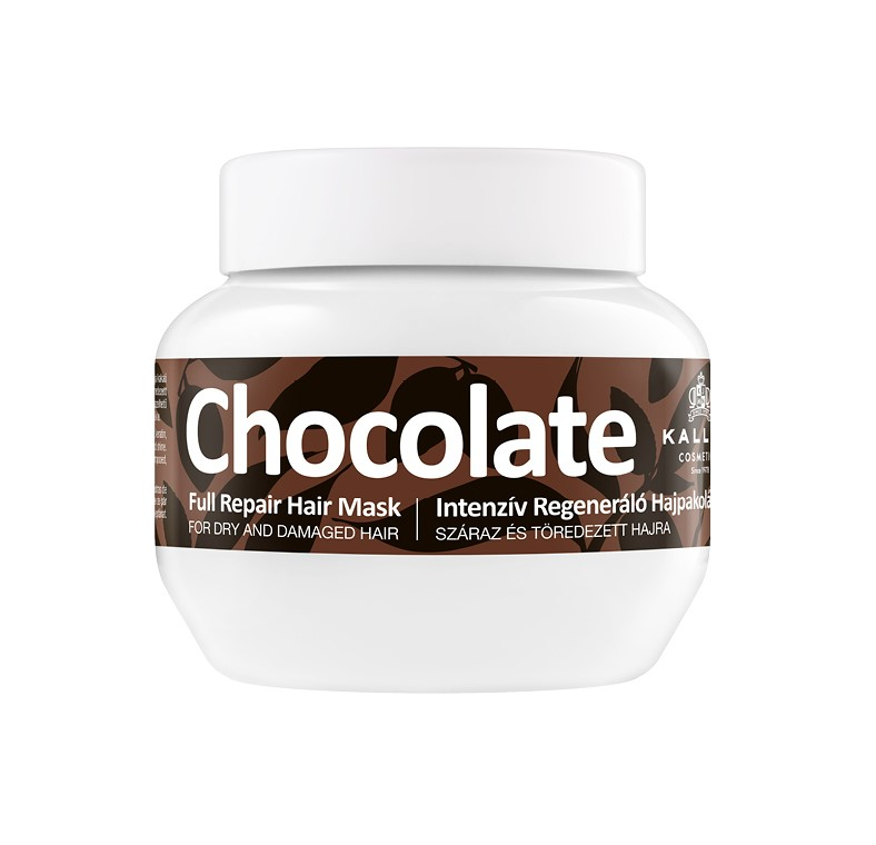 Kallos Chocolate Full Repair Hair Mask 275ml Haarmaske Frauen