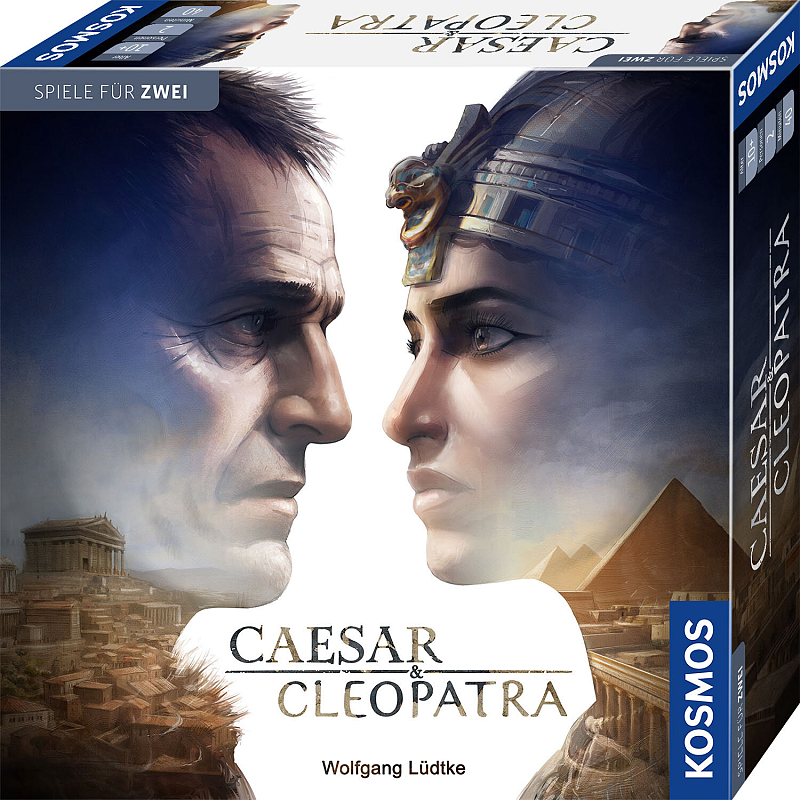 Kosmos Caesar & Cleopatra 40 min Kartenspiel Strategie