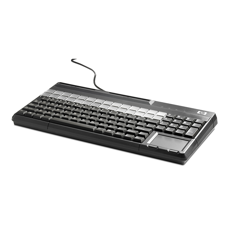 HP POS USB-Tastatur mit Magnetstreifen-Lesegerät