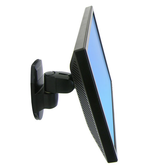 Ergotron 200 Series Wall Mount Pivot 61 cm (24") Wand Schwarz