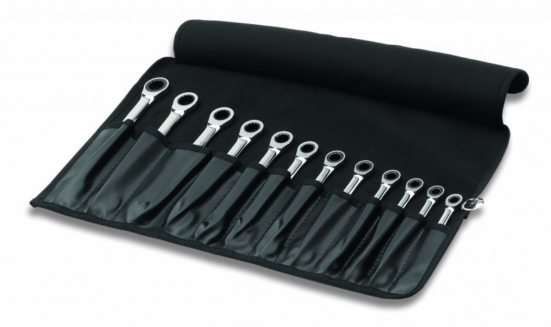 Cimco 112505 Schraubenschlüssel Chrom-Vanadium-Stahl Silber 8,9,10,11,12,13,14,15,16,17,18,19 mm