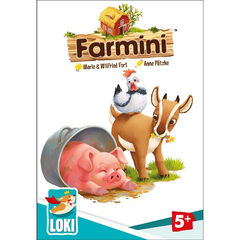 Iello Farmini Brettspiel Familie