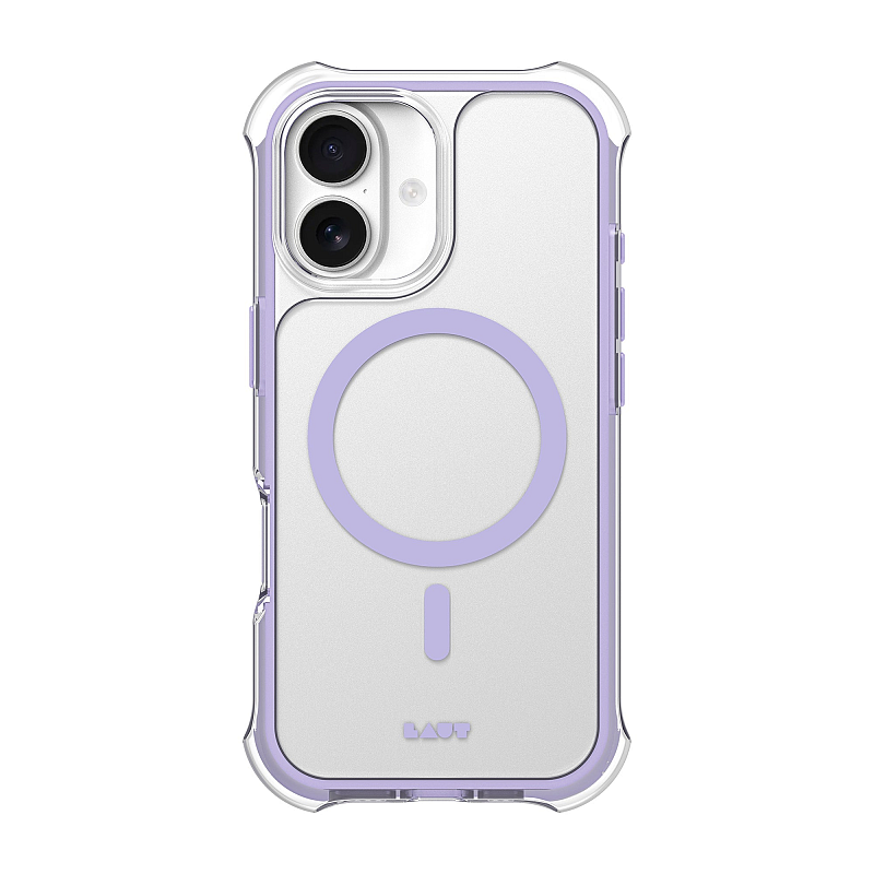 LAUT AERO PROTECT Handy-Schutzhülle 16 cm (6.3") Cover Violett, Transparent