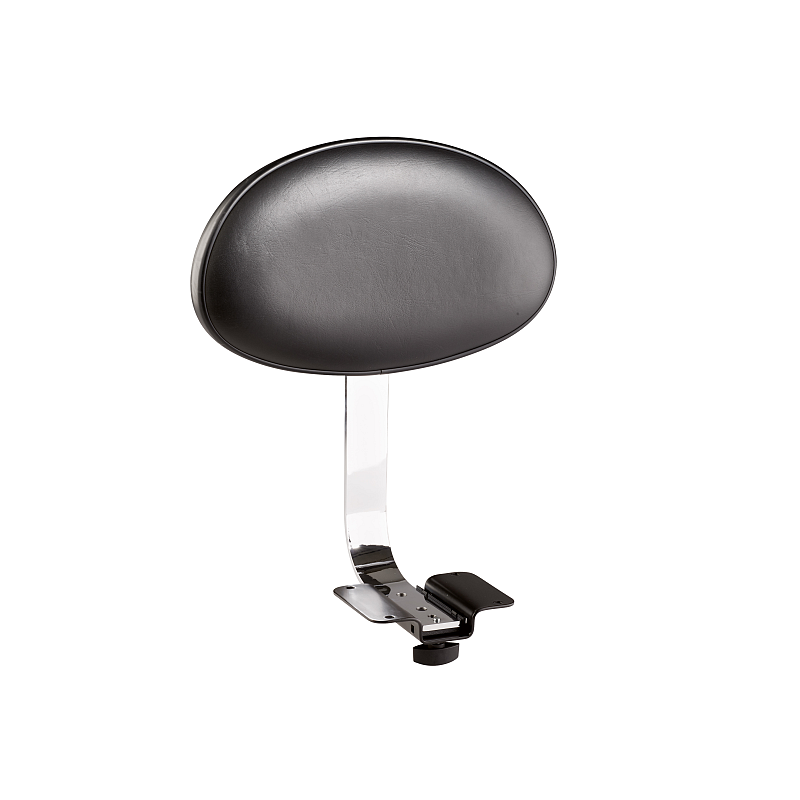 König & Meyer 14005 Schwarz, Chrom Kunstleder, Edelstahl Gepolsterte Rückenlehne