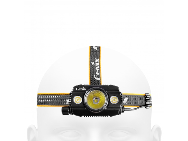 Fenix HP30R V2.0 Taschenlampe Schwarz, Gelb Stirnband-Taschenlampe LED
