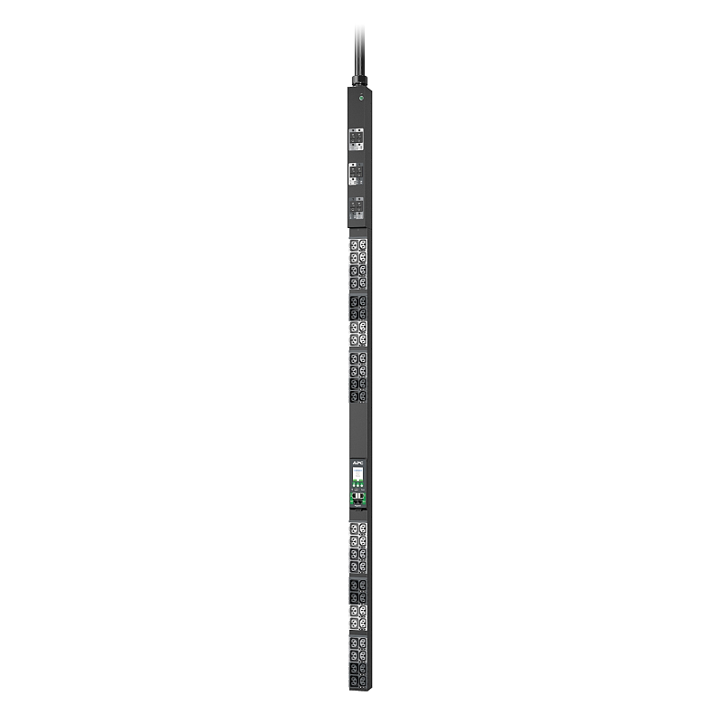 APC NetShelter Rack PDU Advanced, Metered, 3PH, 22,1kW 400V 32A or 17.3kW 415V 30A, 48 Ausgänge, IEC309