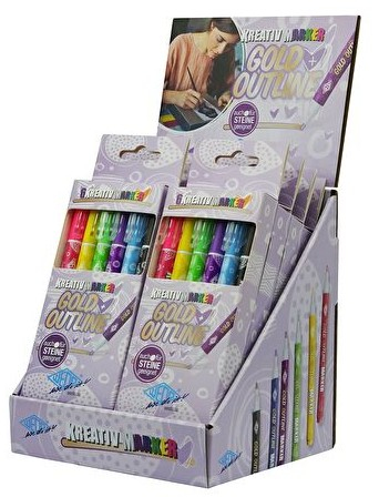 Wedo 252 700699 Marker 6 Stück(e) Schwarz, Blau, Grün, Magenta, Violett, Gelb