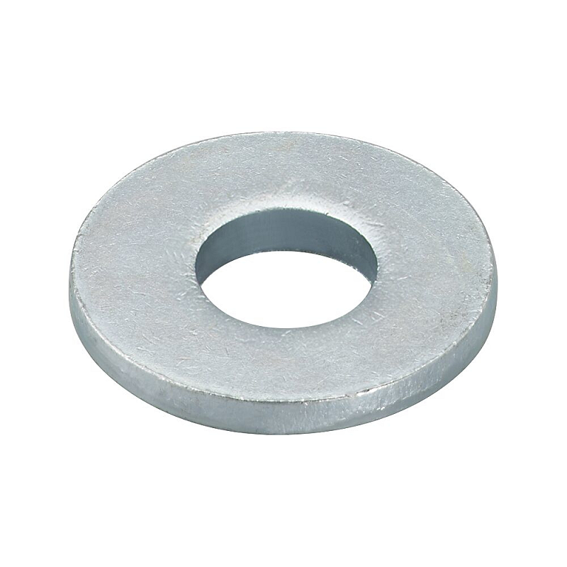 Fischer 24649 Unterlegscheibe, Distanzscheibe/Beilagscheibe 100 Stück(e) Galvanisiertes Stahl, Zink Stahl