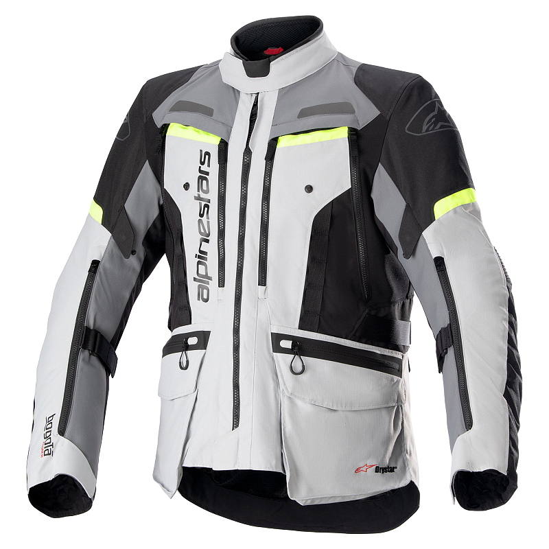 Alpinestars 3207023-9195-4XL Motorradjacke & -weste Männlich Grau, Gelb