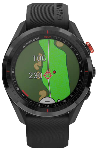 Garmin S62 3,3 cm (1.3") 47 mm 260 x 260 Pixel Touchscreen Schwarz GPS