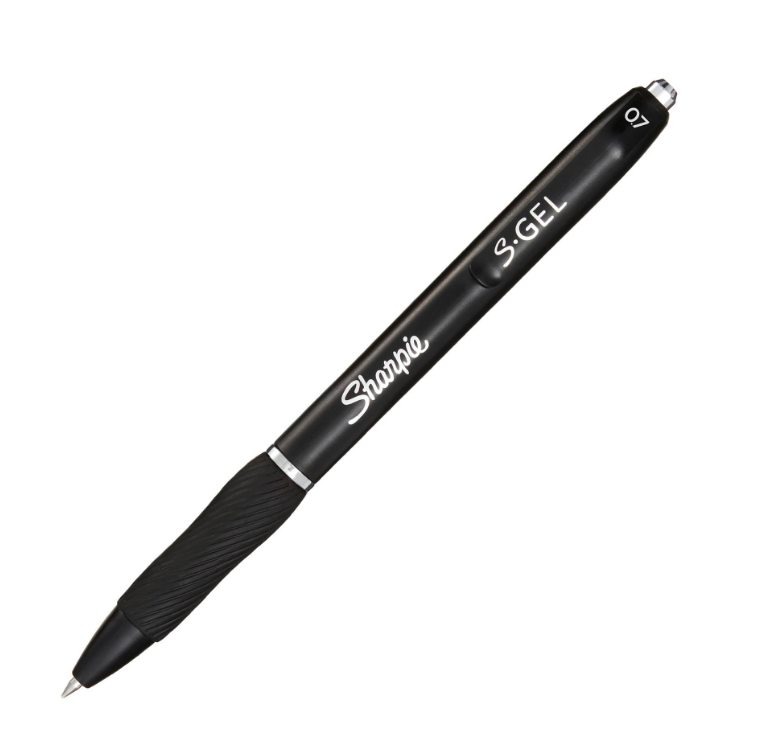 Sharpie S-Gel Ausziehbarer Gelschreiber Schwarz 3 Stück(e)