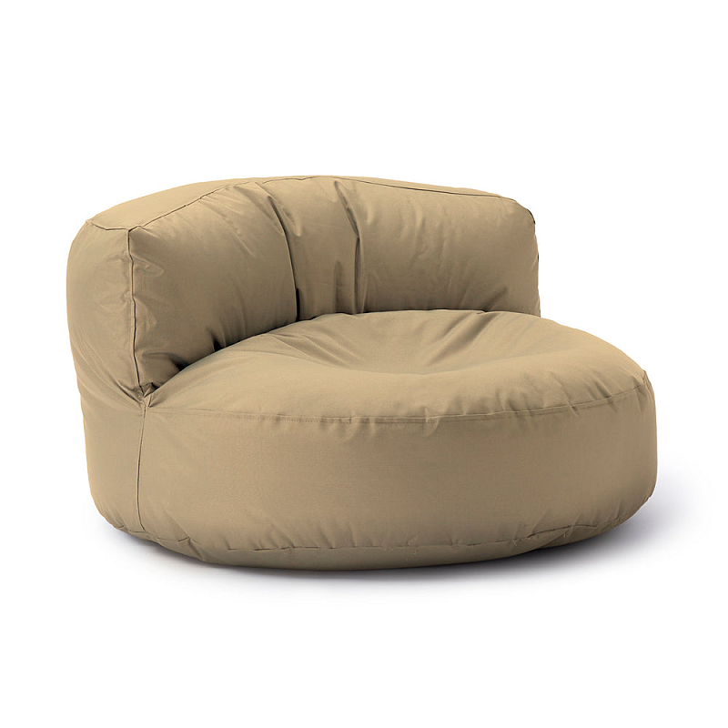 Lumaland Sitzsack Lounge Beige Drinnen Oval