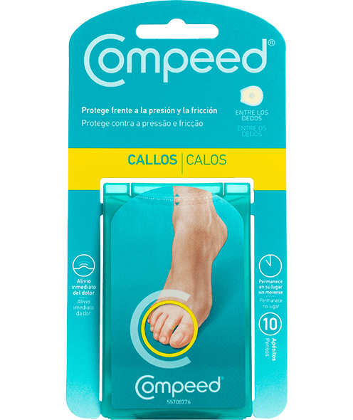 Compeed Callos entre los dedos del pie 2,2 x 2,2 cm 10 Stück(e)