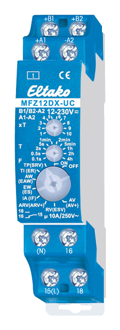 Eltako 23001005 Elektroschalter Drehschalter 1P Blau