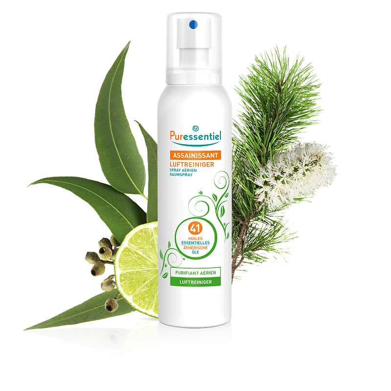 Puressentiel 5924105 Flüssiger Lufterfrischer Sprühlufterfrischer Weiß 200 ml