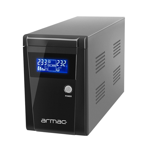 Armac O/1500E/LCD Unterbrechungsfreie Stromversorgung (USV) Line-Interaktiv 1,5 kVA 3 AC-Ausgänge
