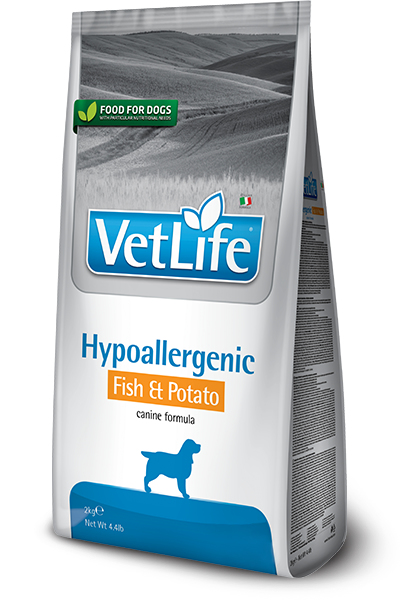 Farmina Pet Food Vet Life Hypoallergenic 12 kg Adult Fisch, Kartoffel
