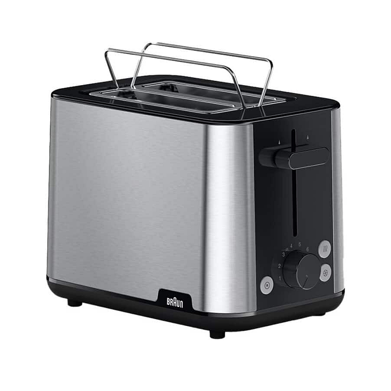 Braun HT101BI-HT1510BK 8 2 Scheibe(n) 900 W Schwarz, Edelstahl