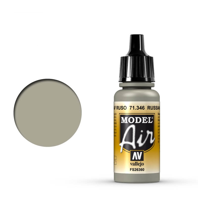 Vallejo 71.346 Acrylfarbe 17 ml Grau Flasche