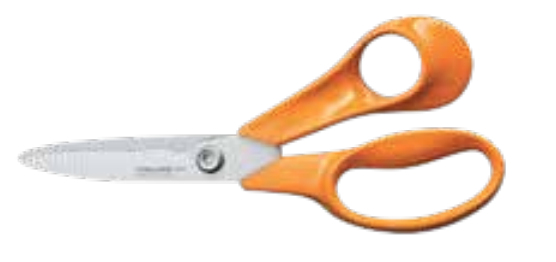 Fiskars 1075051 Küchenschere 180 mm Orange, Edelstahl