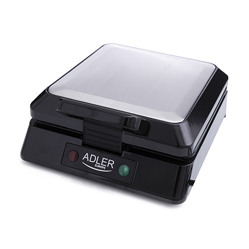 Adler AD 3036 Waffeleisen 4 Waffel(n) 1500 W Schwarz, Grau