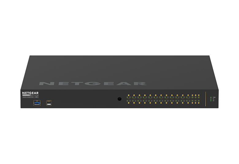 NETGEAR M4250-26G4XF-PoE+ Managed L2/L3 Gigabit Ethernet (10/100/1000) Power over Ethernet (PoE) 1U Schwarz